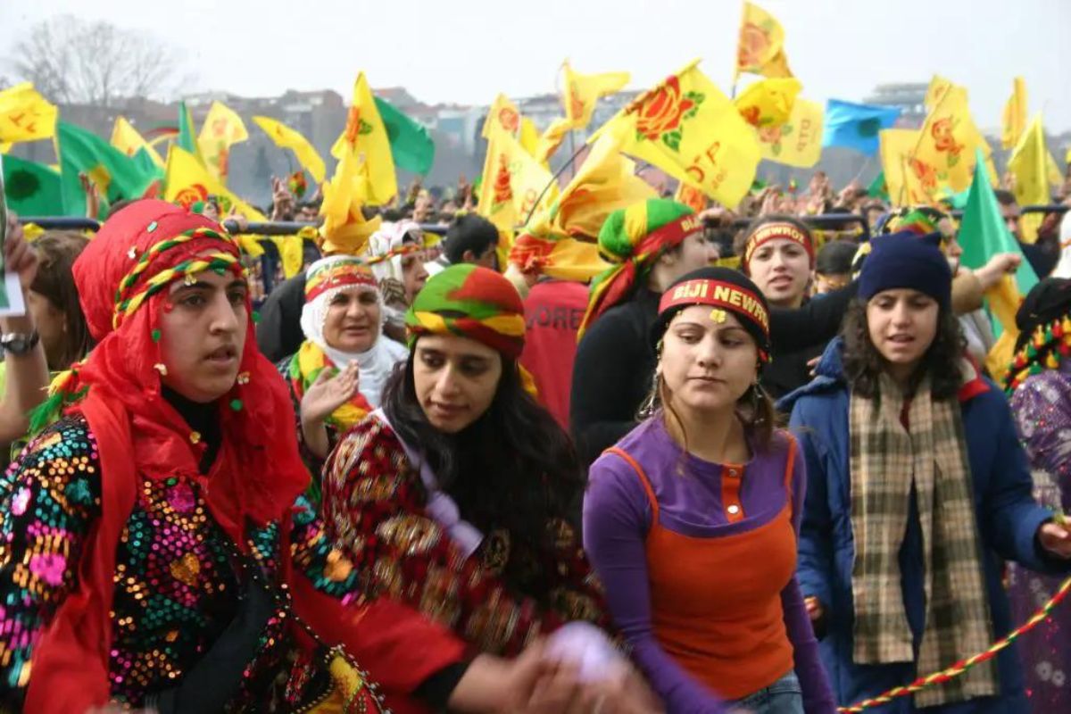 Celebraciones del Año Nuevo kurdo.