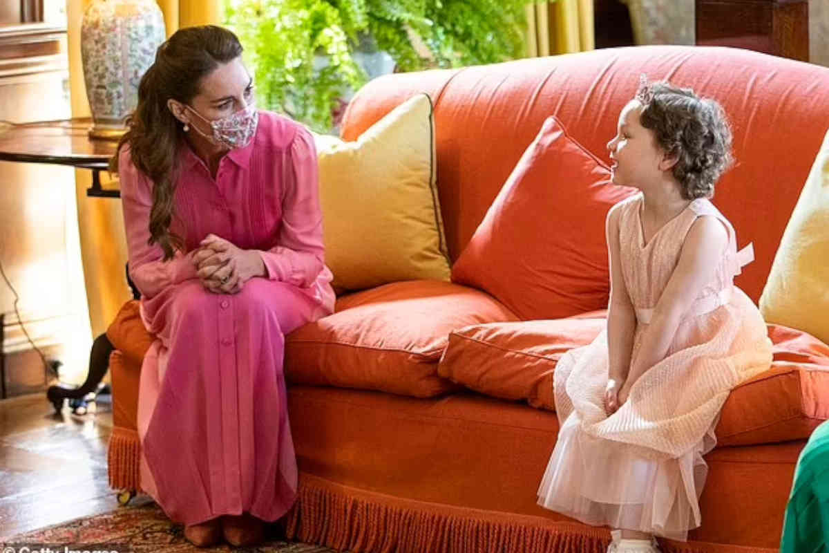 Kate Middleton recibe mensaje de una niña que venció el cáncer 1