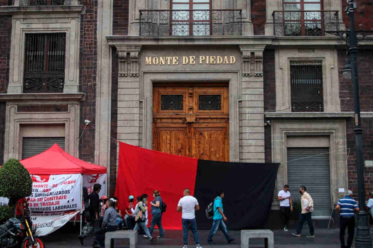 Nacional Monte de Piedad pone fin a su huelga; logran acuerdos entre sindicato y patrones