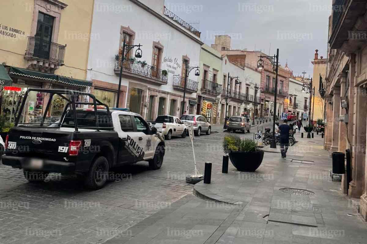 Robo en Zacatecas | Asaltante Centro Zacatecas