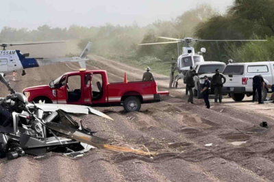 Helicóptero de la Guardia Nacional se desploma en Texas; se reportan 3 fallecidos