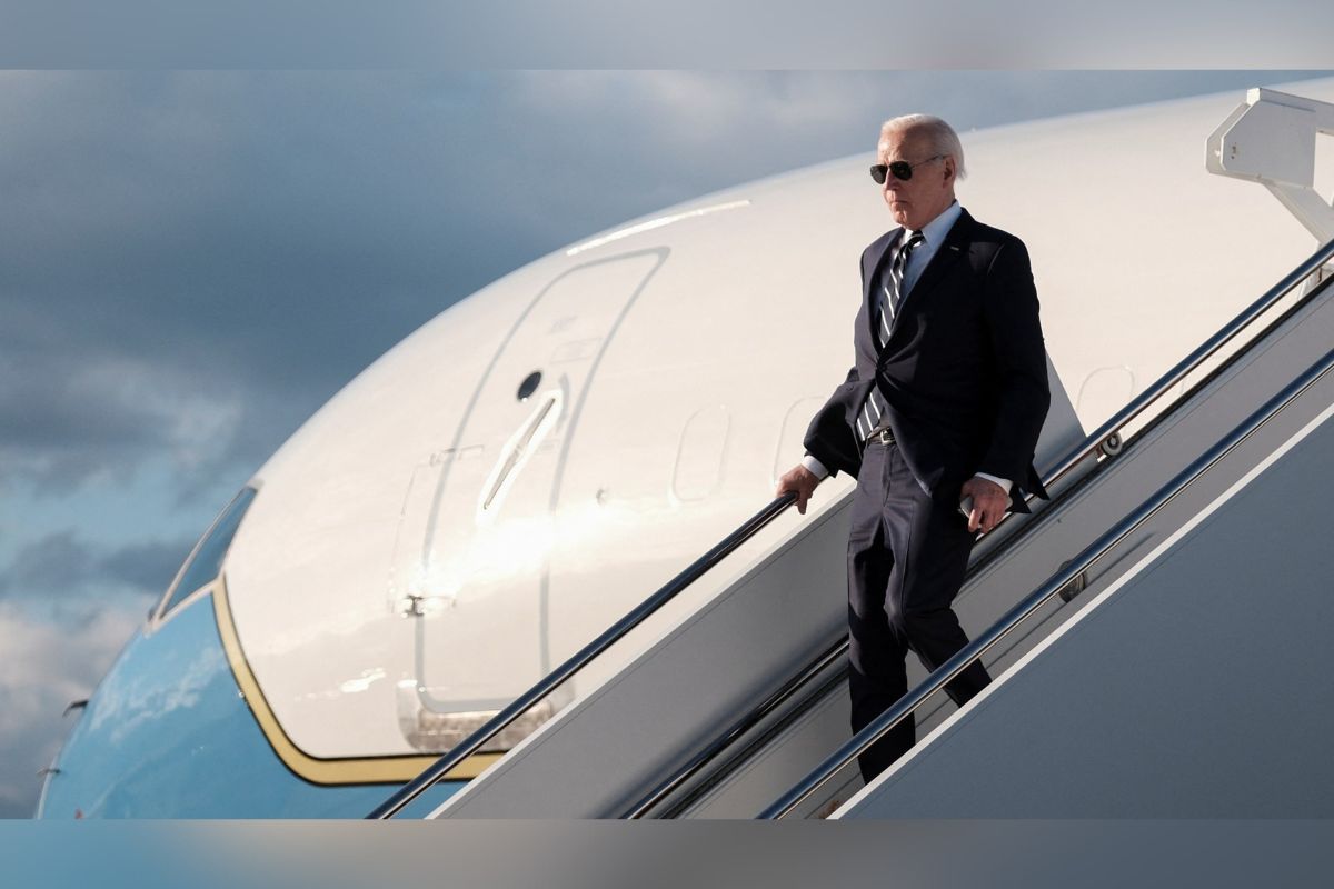 Joe Biden; interrumpió un viaje de fin de semana a Delaware para regresar a la Casa Blanca por consultas urgentes sobre Medio Oriente.