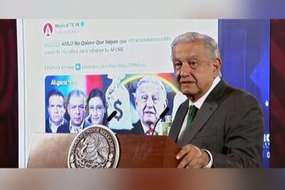 El presidente Andrés Manuel López Obrador afirmó esta mañana respecto al tema de las Afores que se está mintiendo mucho.