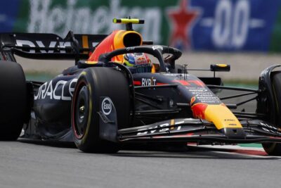 ‘Checo’ Pérez saldrá en la segunda posición en el Gran Premio de China 2024 de la Fórmula 1, Max Verstappen consigue la ‘pole position’.