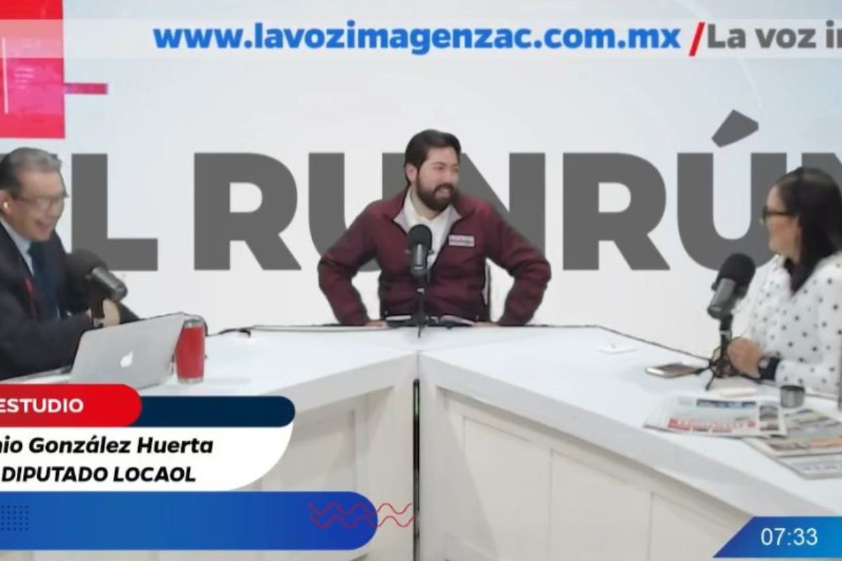 Santos Antonio González Huerta, candidato a diputado local por el segundo distrito electoral de Zacatecas. | Foto: Cortesía.