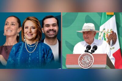El presidente de México, Andrés Manuel López Obrador se refirió hoy desde Mazatlán, Sinaloa; al primer debate presidencial.