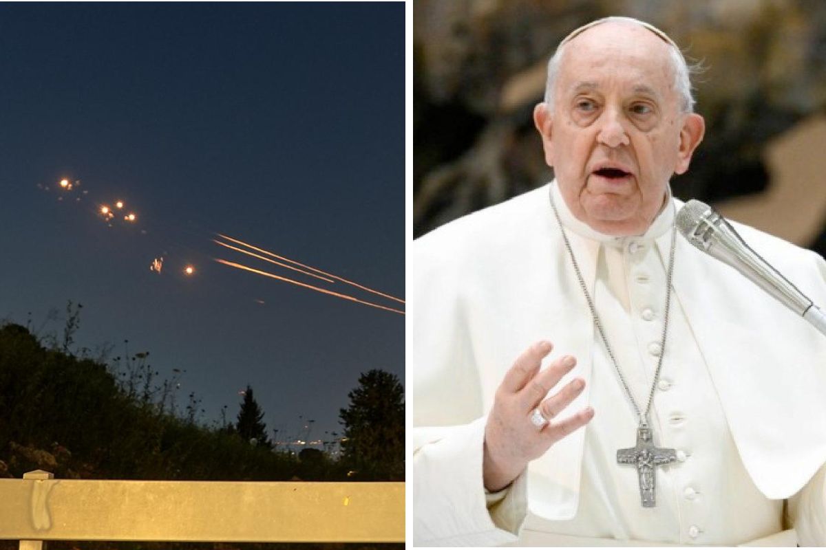 El papa Francisco llamó este domingo a Irán e Israel a evitar acciones que alienten "una espiral de violencia".