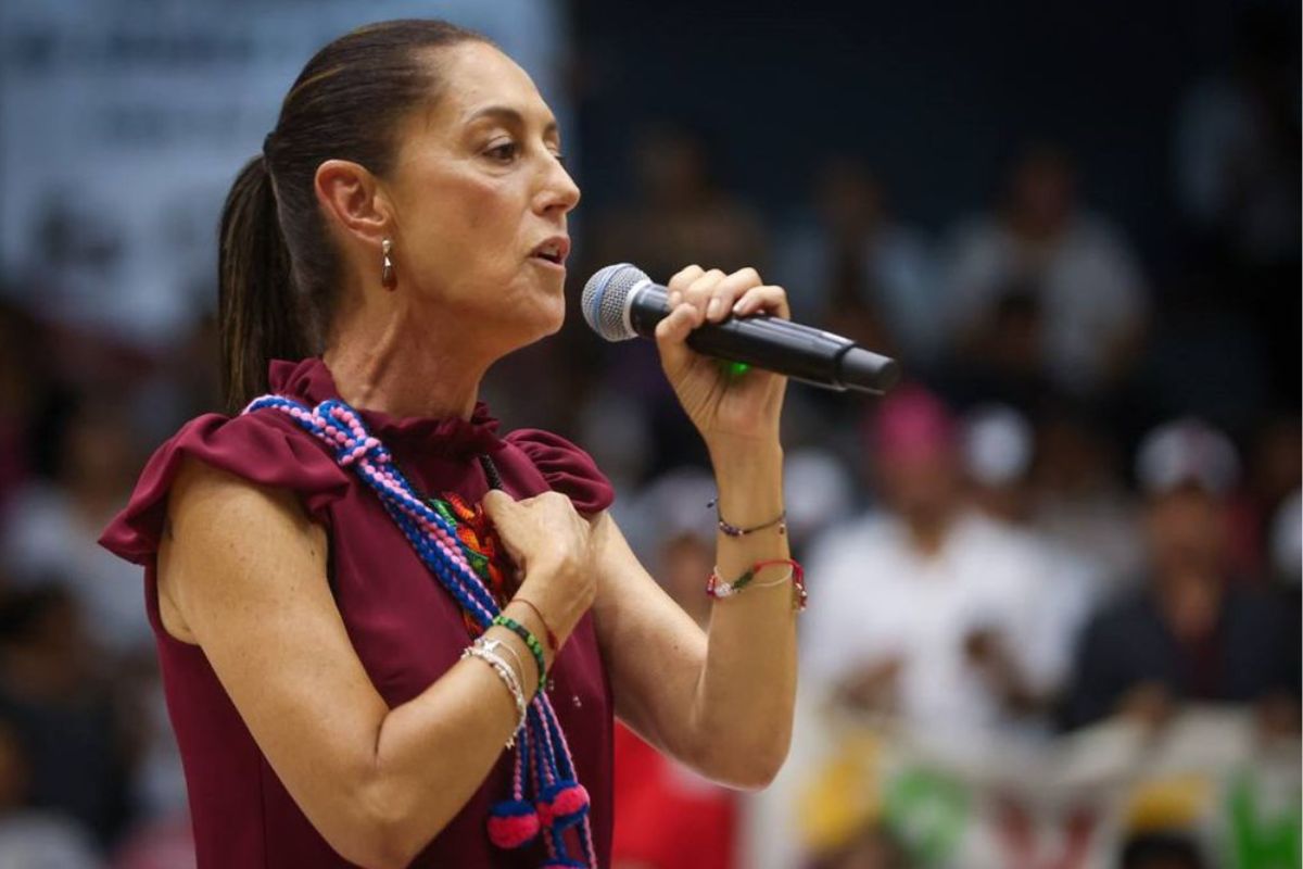 Claudia Sheinbaum, candidata de Morena, PT y Partido Verde Ecologista; presentó su plan de “Prosperidad Compartida”