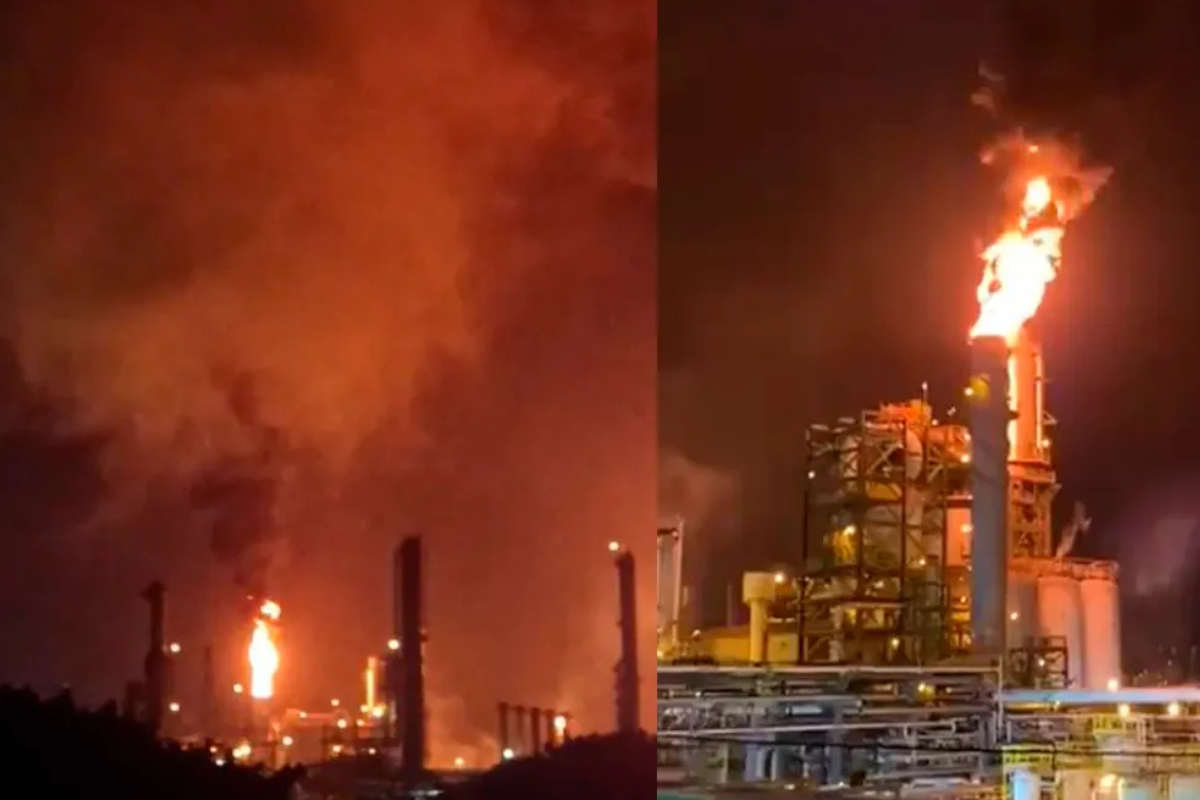 Se registra explosión en una refinería de Pemex en Veracruz; no se reportan heridos