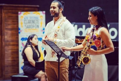 Diego Saji se prepara para el festival internacional de Saxofón y Clarinete en Mazatlán