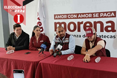 Morena Zacatecas espera aprobación de la lista de los candidatos de representación proporcional