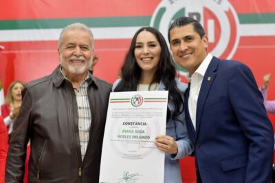 Diana Robles, 
candidata del PRI a la presidencia de Morelos. | Foto: Cortesía.