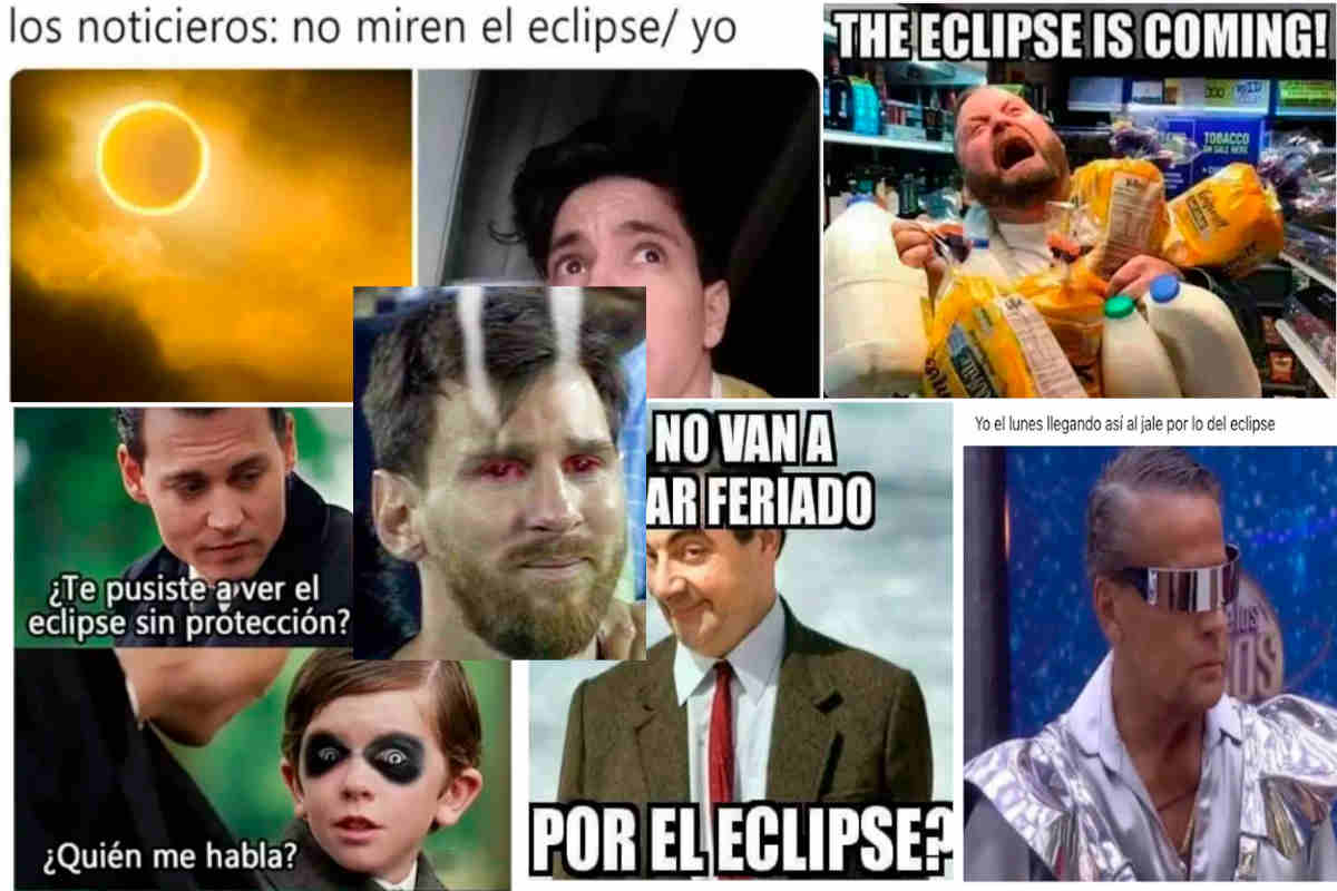 Eclipse Total de Sol 2024: Estos son los mejores memes sobre el suceso astronómico