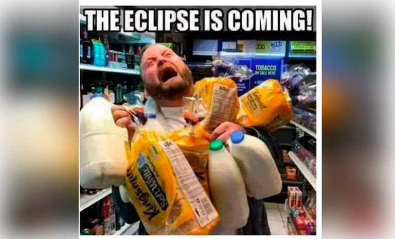 Eclipse Total de Sol 2024: Estos son los mejores memes sobre el suceso astronómico