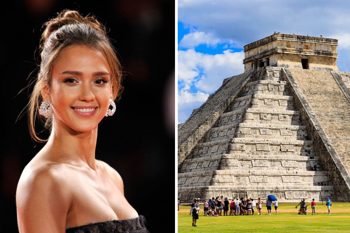 Muchas personas desean visitar la zona arqueológica ubicada en Yucatán, como la famosa actriz  de Hollywood Jessica Alba.