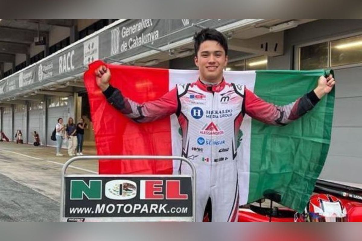 El mexicano Noel León ganó este sábado la sprint race del Gran Premio de Emilia-Romagna; sin embargo, una penalización por parte de la FIA le retiró el triunfo.