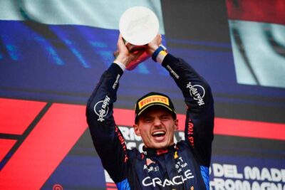 Max Verstappen gana el Gran Premio de Emilia-Romaña. | Foto: Cortesía.