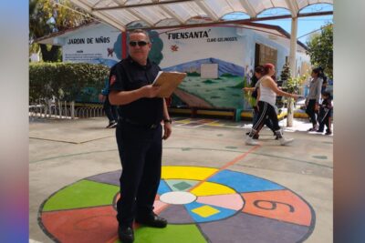 Comandante de Protección Civil de Jerez, Manuel Cabral Acevedo. | Foto: Silvia Vanegas.