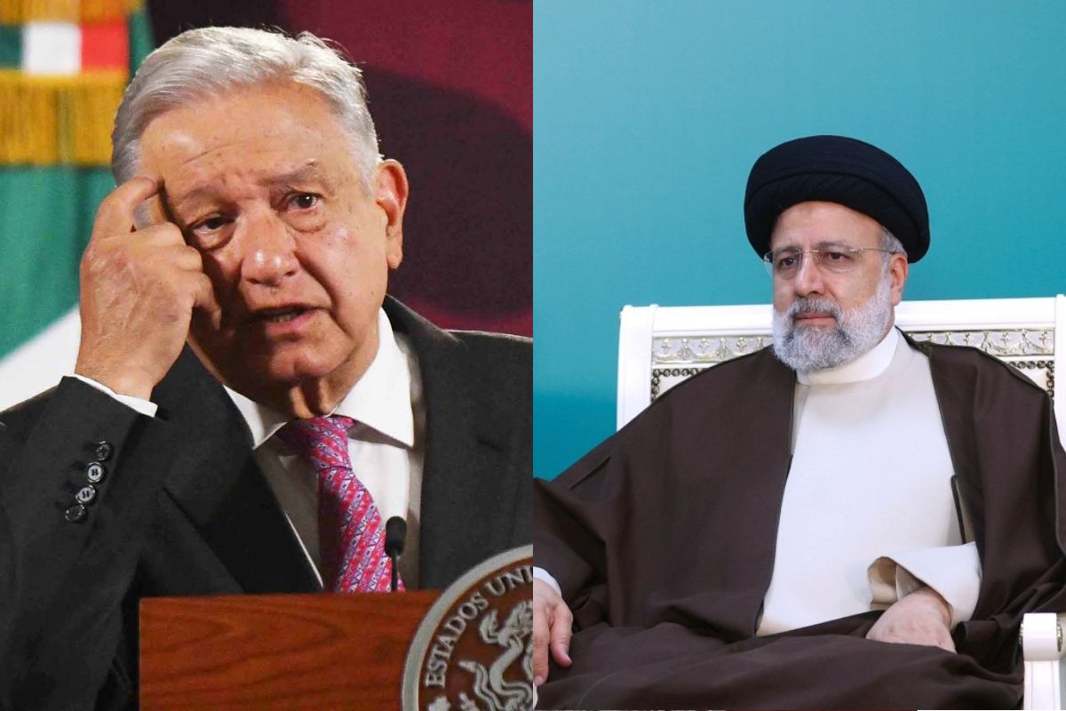 El presidente Andrés Manuel López Obrador lamentó la muerte del presidente de Irán, Ebrahim Raisi.
