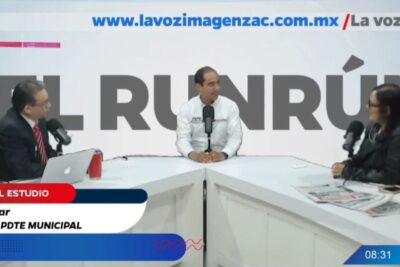 José Saldívar candidato a presidente municipal de Guadalupe por la coalición “Sigamos Haciendo Historia”. | Foto: Cortesía.