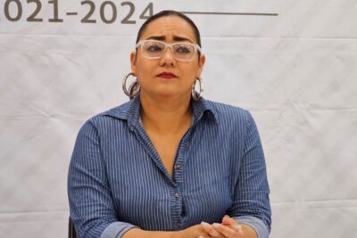 Alcaldesa de Fresnillo, Rita Rocío Quiñones de Luna. | Foto: Cortesía.