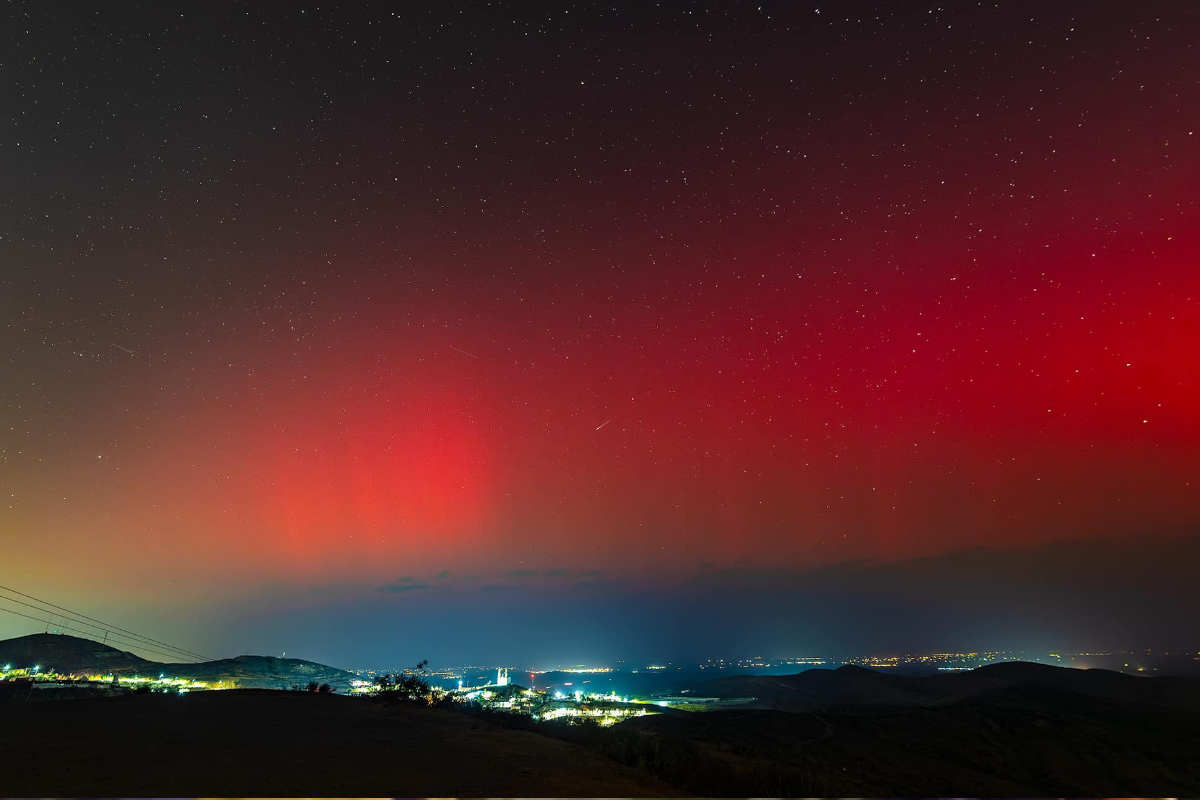 FOTOS: Así se vio la Aurora Boreal en Zacatecas y otros estados de México