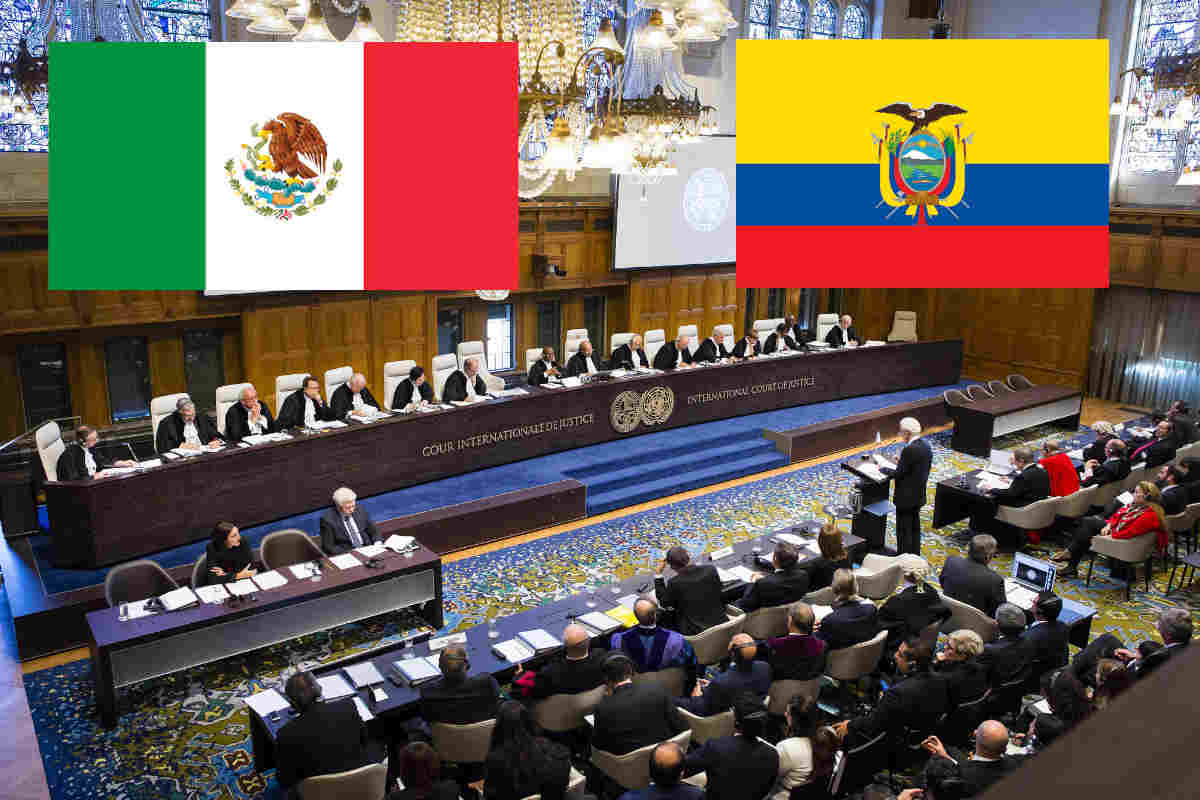 Caso México y Ecuador: Se acusan mutuamente de medidas precipitadas ante La Corte Internacional