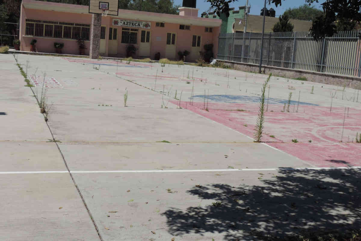 Escuela de Baloncesto Azteca. | Foto: Silvia Vanegas.