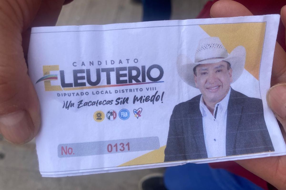 Eleuterio Ramos, hace campaña. | Foto: Cortesía.