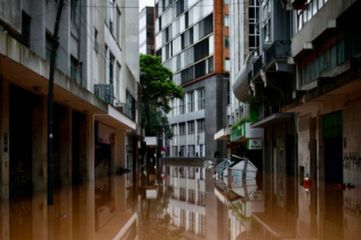 Fuertes lluvias ocasionan inundaciones en Brasil
