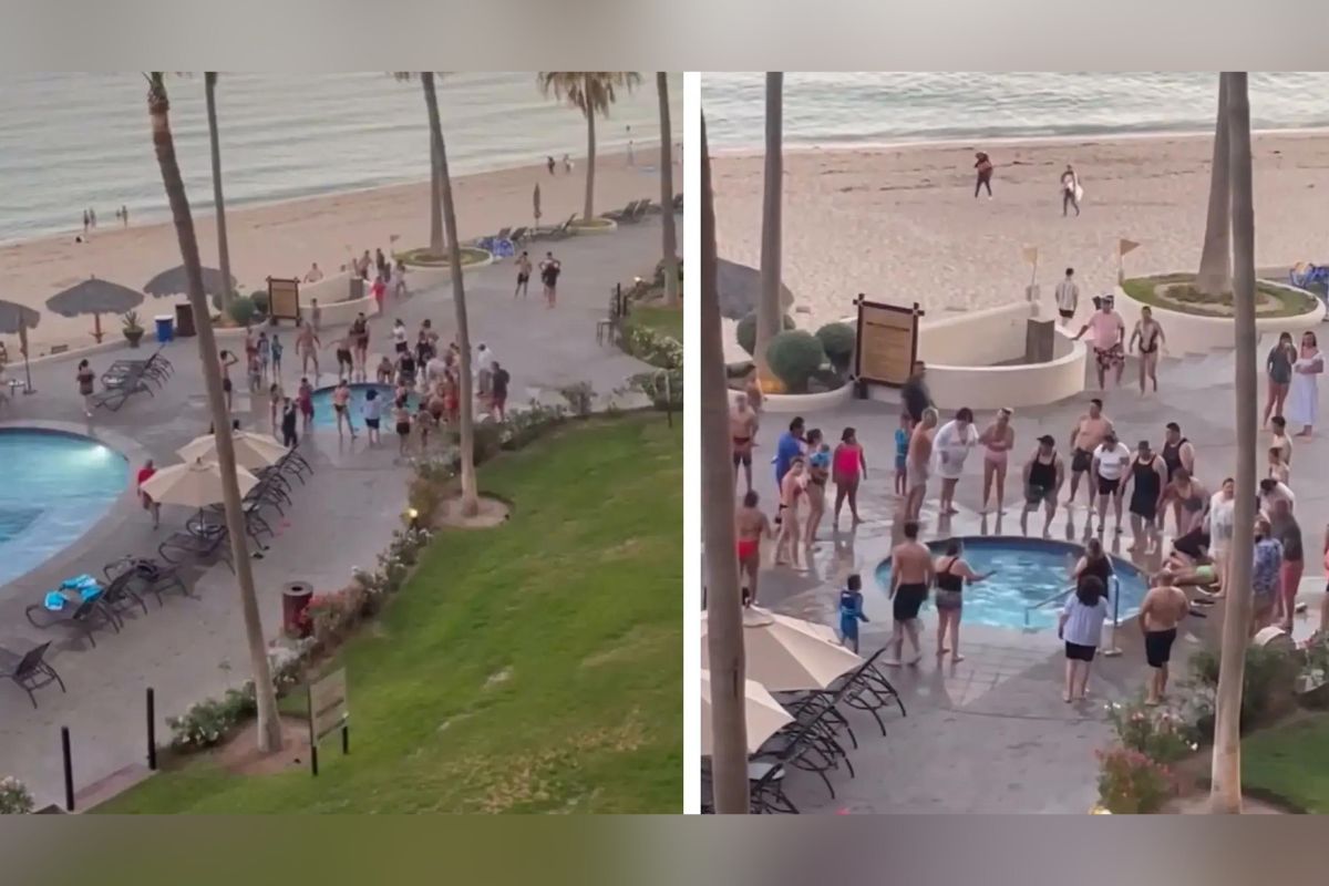 Un turista estadounidense perdió la vida electrocutado en la zona de albercas del hotel Sonora Resort en Puerto Peñasco en Sonora.