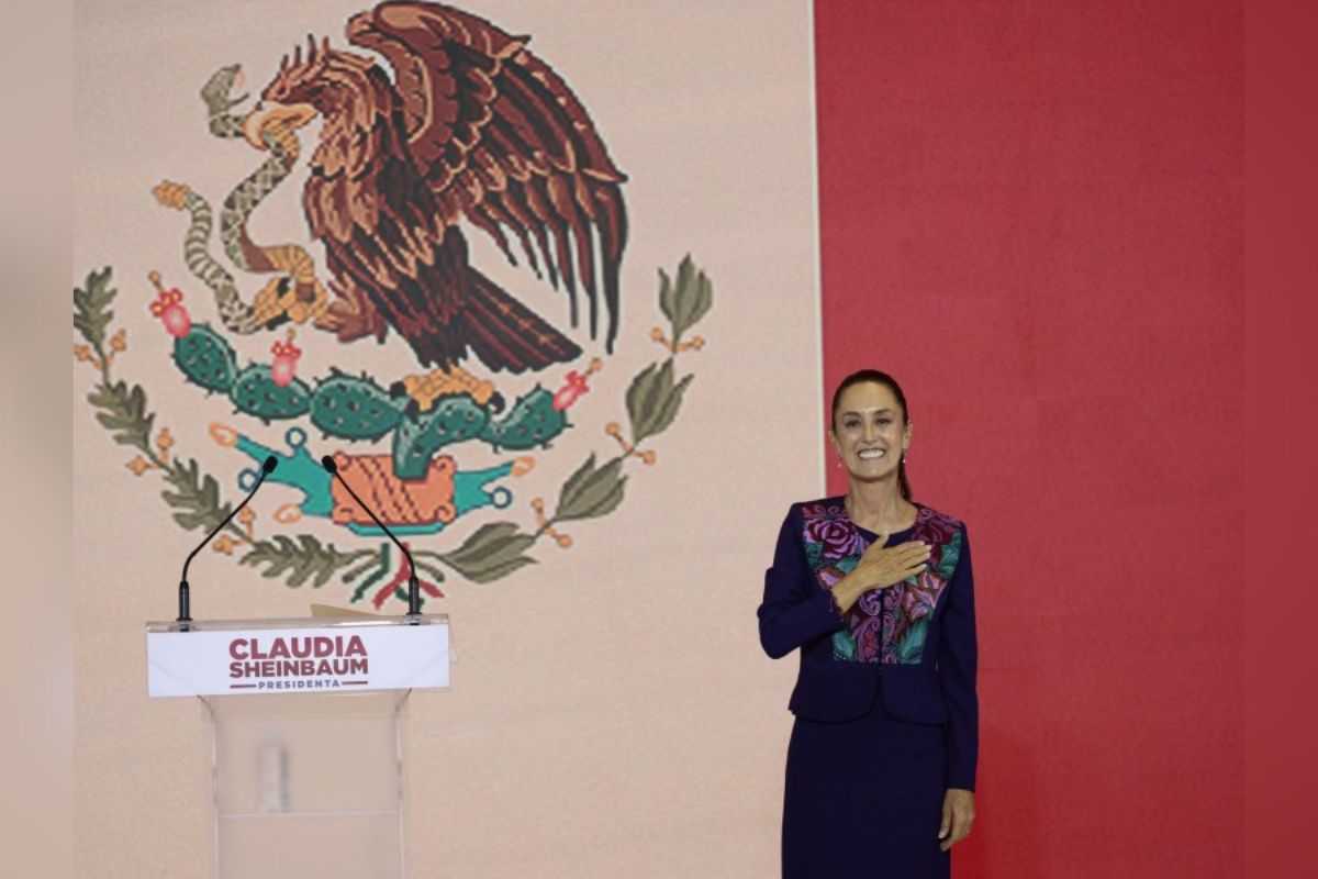 La virtual Presidenta de México, Claudia Sheinbaum Pardo; agradeció al Presidente de Estados Unidos, Joe Biden.