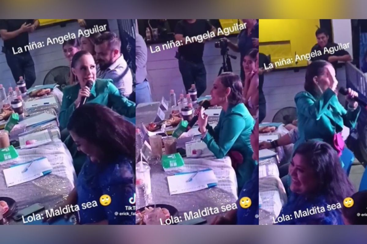 En días recientes usuarios en redes sociales, publicaron un video en el que Lolita Cortés critica a Ángela Aguilar.