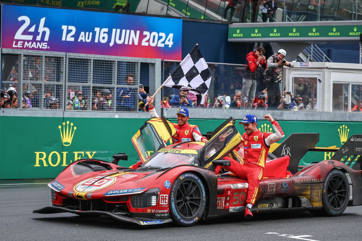 Ferrari volvió a ganar las 24 Horas de Le Mans, justo un año después de imponerse en su regreso a la famosa carrera de resistencia.