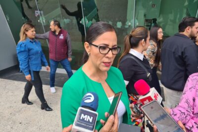 María del Carmen Salinas Flores, titular de la Secretaría de Educación de Zacatecas. | Foto: Manuel Medina.
