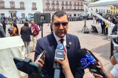 Cristian Paul Camacho Osnaya, titular de la Fiscalía General de Justicia del Estado de Zacatecas (FGJEZ). | Foto: Manuel Medina.