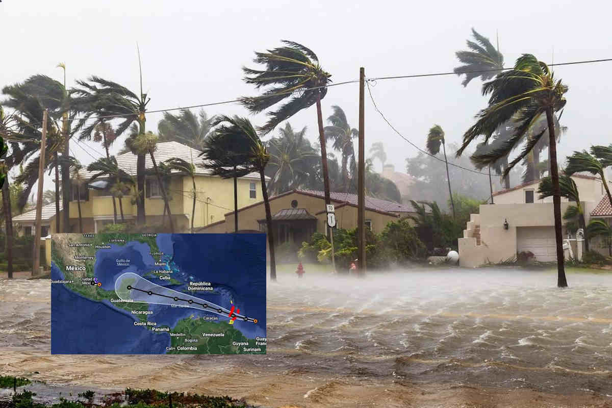 Huracán Beryl llegará a México como categoría 2; Quintana Roo activa alerta naranja